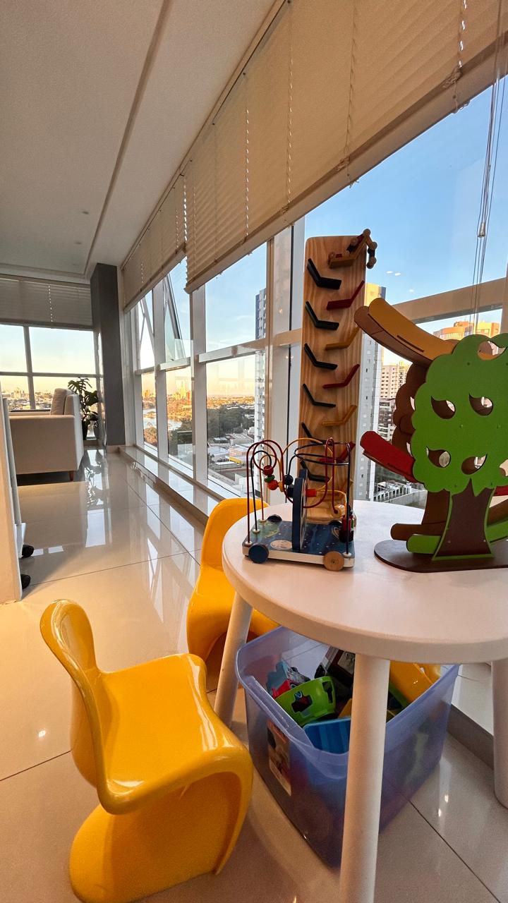 Área infantil com brinquedos